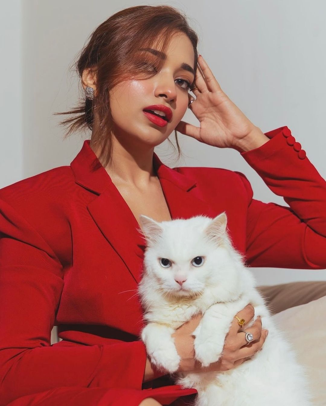 Suit Dress (Red)
