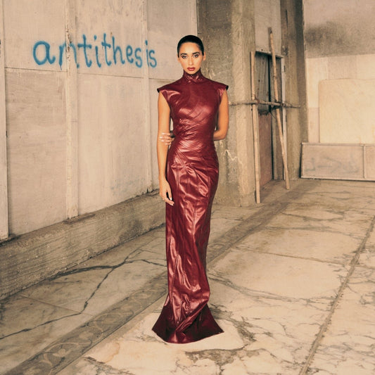 Bordeaux Leather Dress