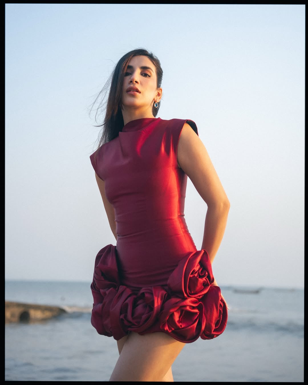 Scarlet Foam Dress