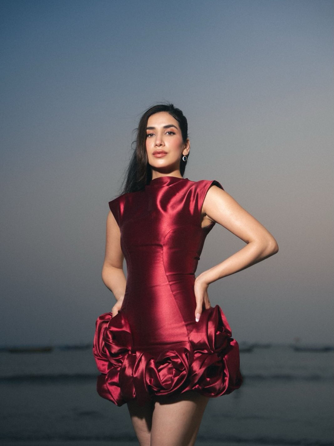 Scarlet Foam Dress