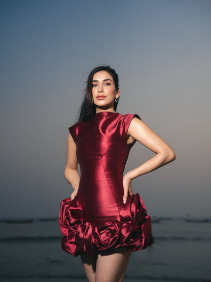 Scarlet Foam Dress