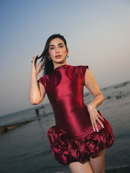 Scarlet Foam Dress